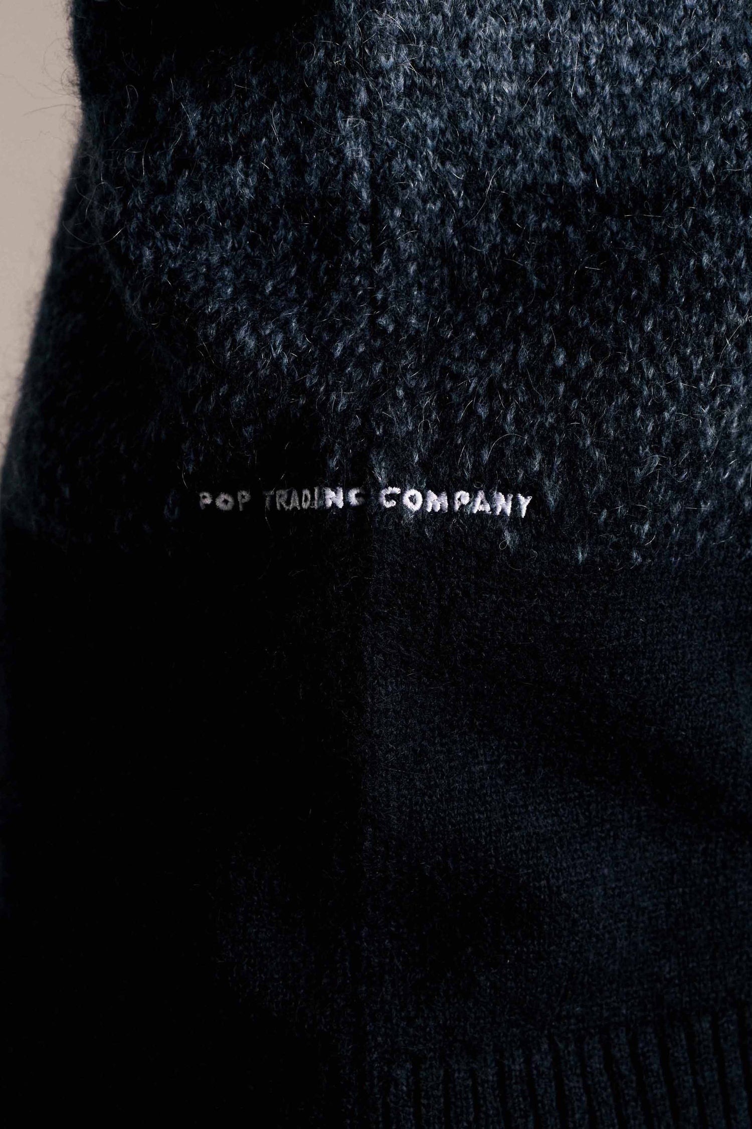 Pop Knitted Gradient Crewneck Tradewinds/Navy