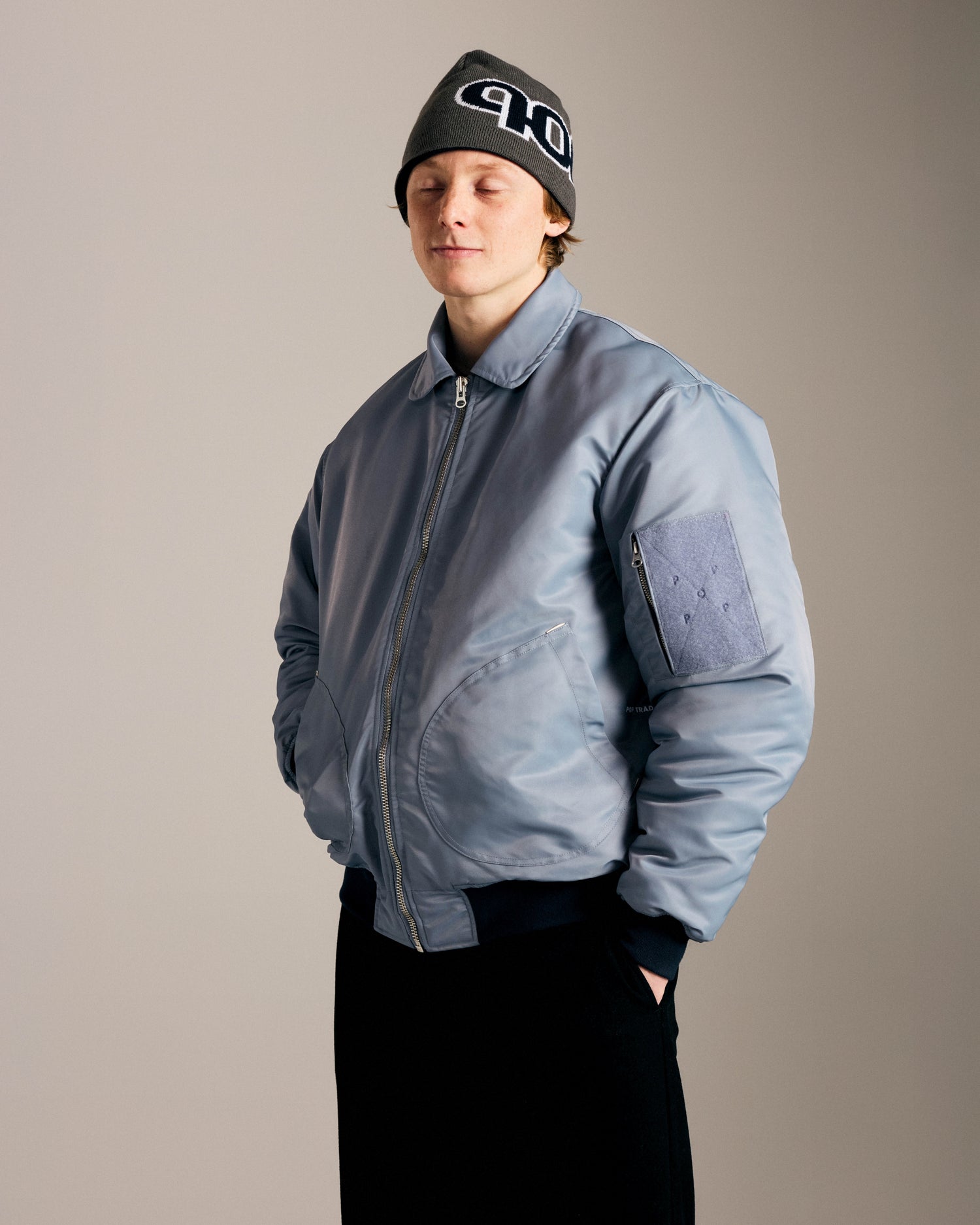 Pop Flight Jacket Nylon Tradewinds