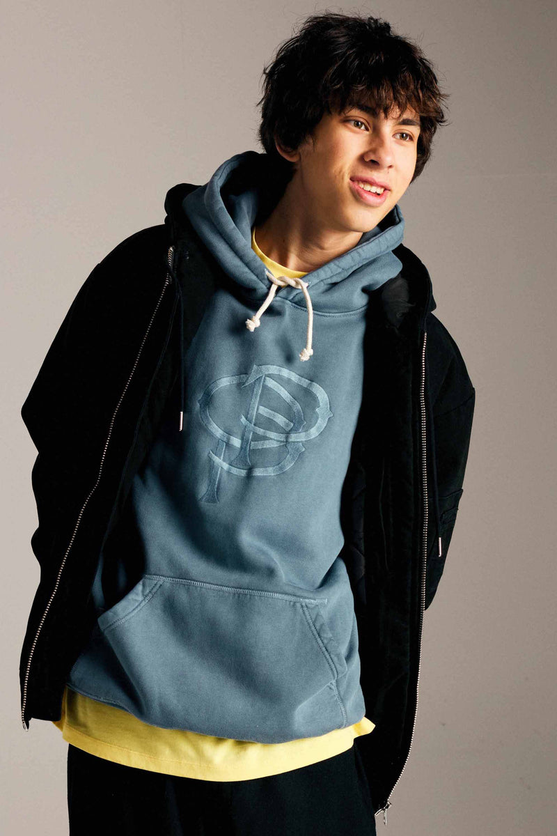 Pop Hooded Flight Jacket Black
