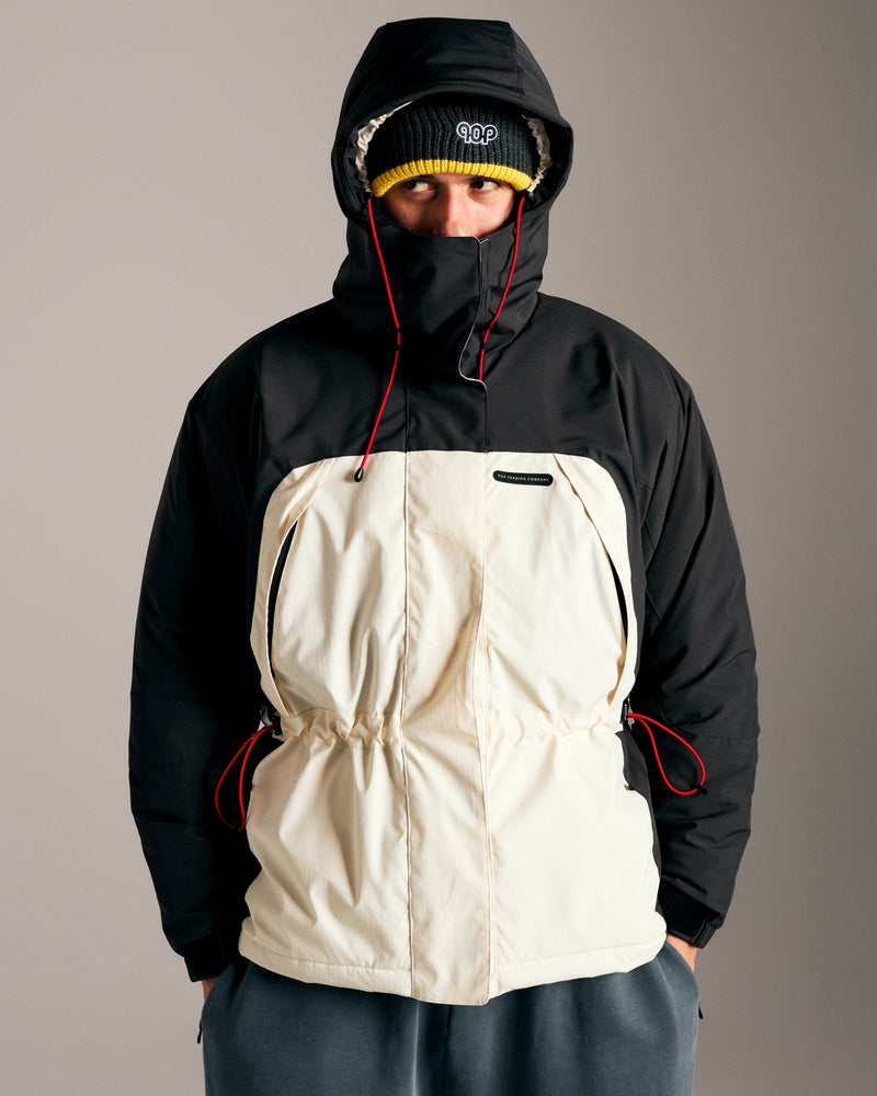 Pop Winter Jacket Off White/Charcoal