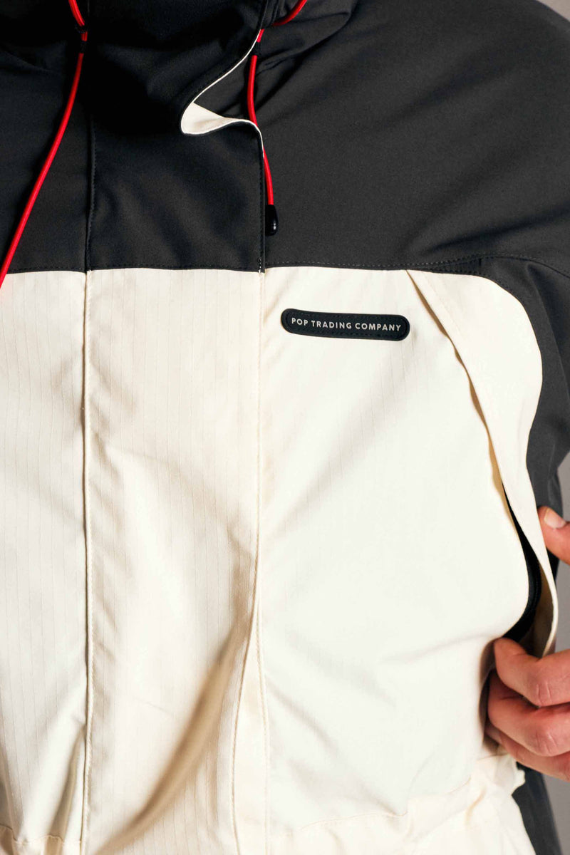 Pop Winter Jacket Off White/Charcoal