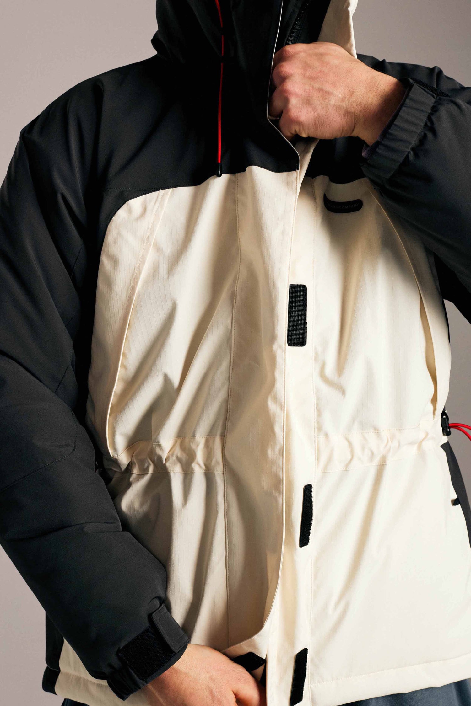 Pop Winter Jacket Off White/Charcoal