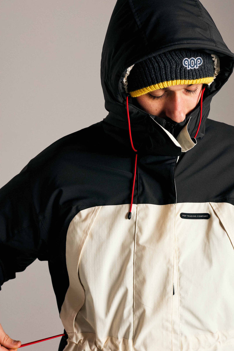Pop Winter Jacket Off White/Charcoal
