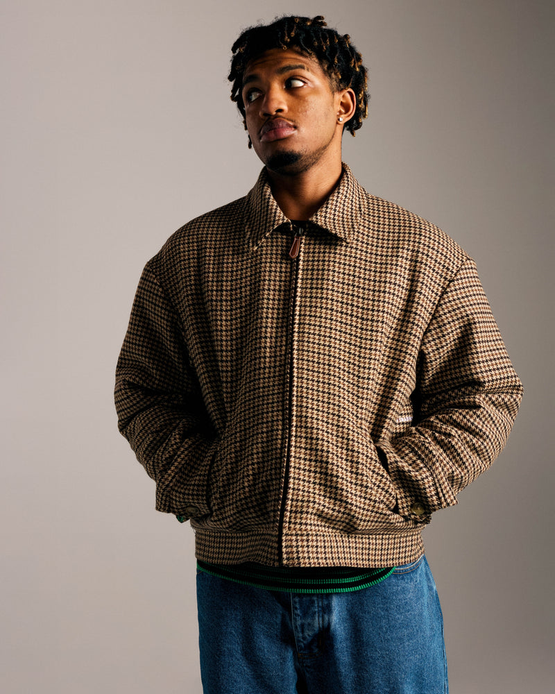 Pop Harrington Jacket Houndstooth