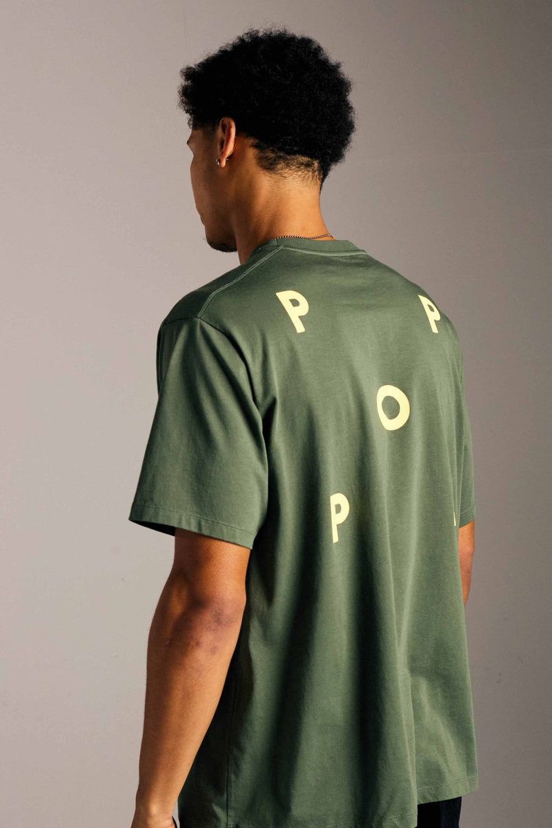 Pop Logo T-Shirt Thyme/Sundress