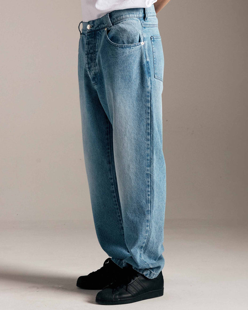 Pop AMS Denim Pants Light Denim