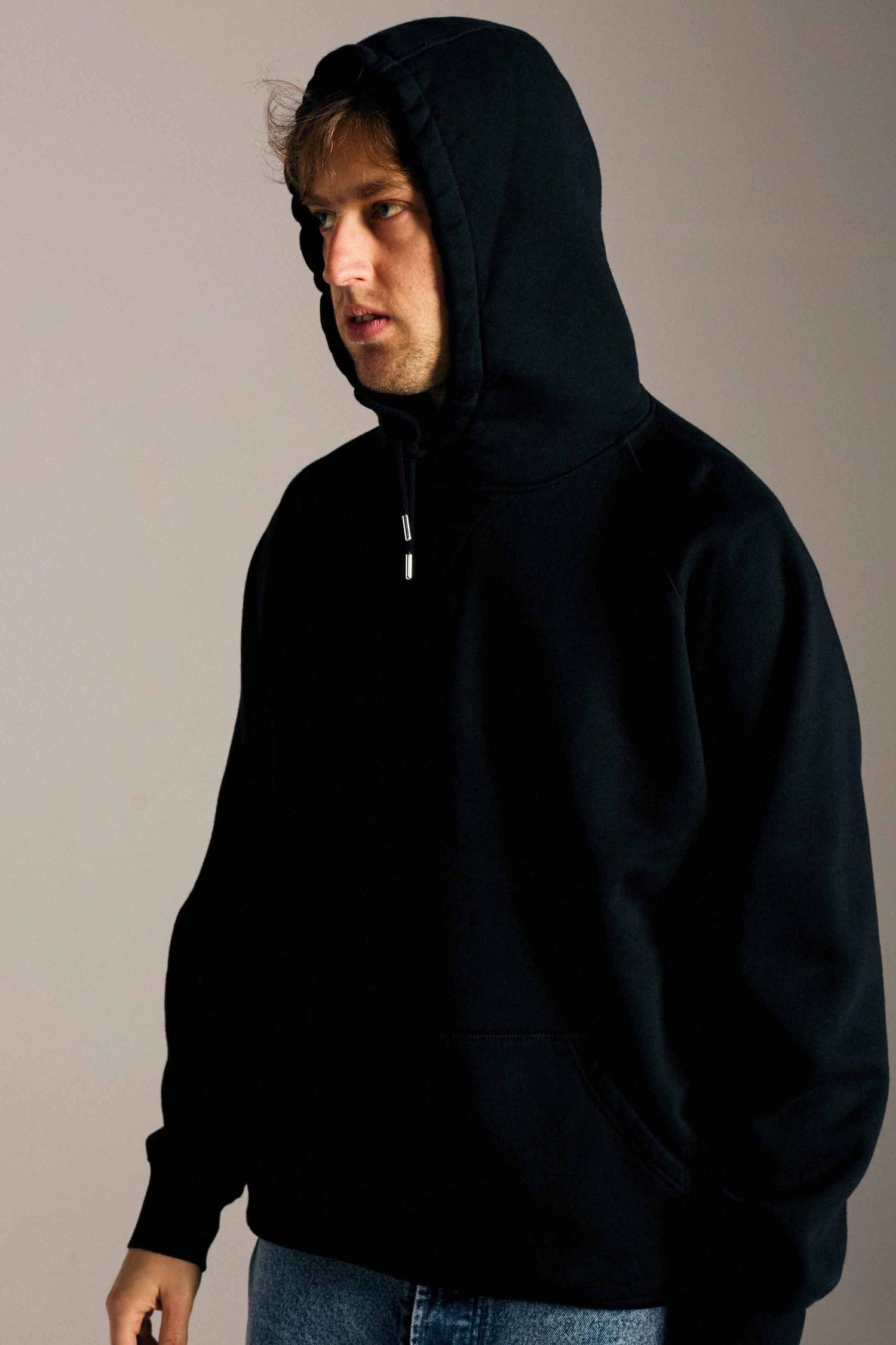 Pop Sketchy Hooded Sweat Black