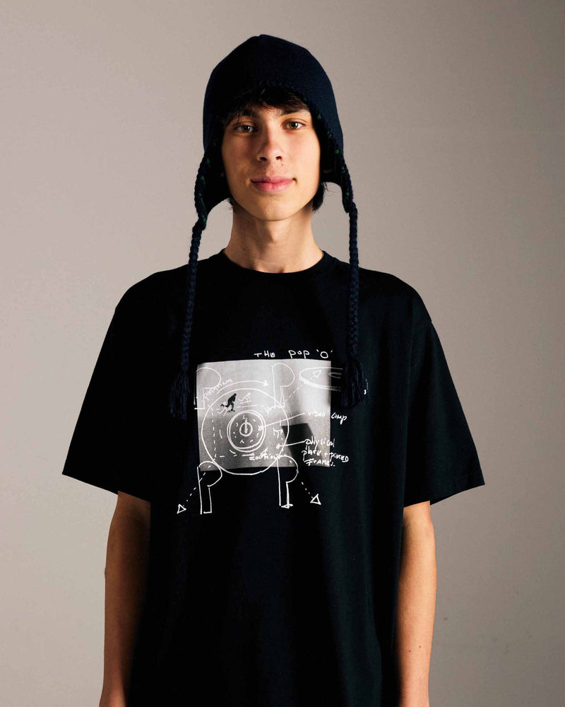 Pop Time T-Shirt Black