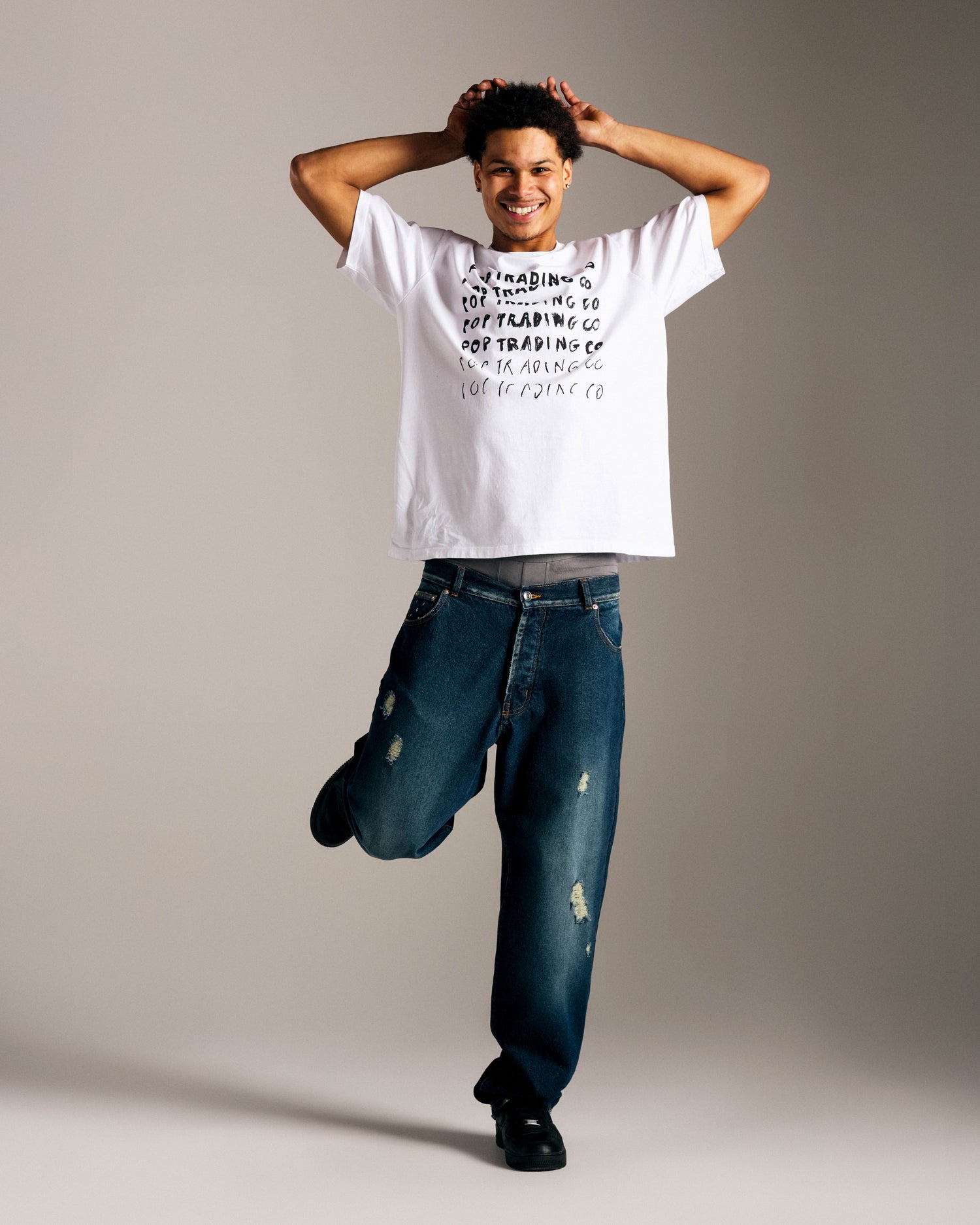 Pop Sketchy T-Shirt White