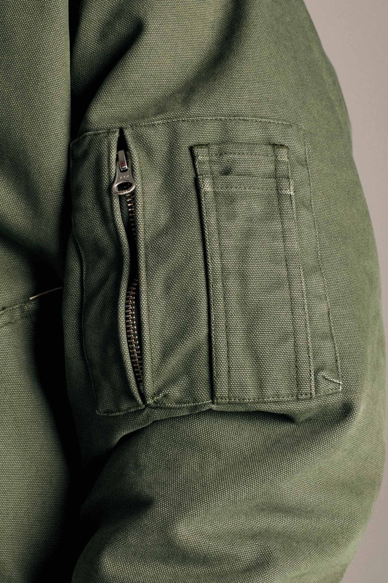 Pop Flight Jacket Thyme