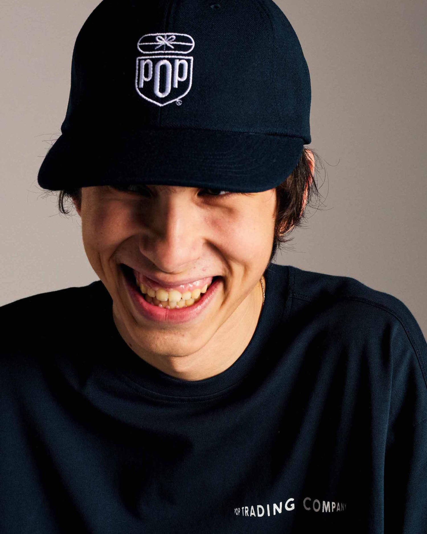 Pop Puf Sixpanel Hat Navy