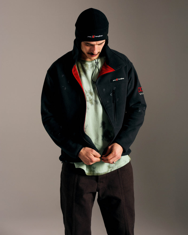 Pop & Berghaus Lhoste Fullzip Fleece Jacket Black