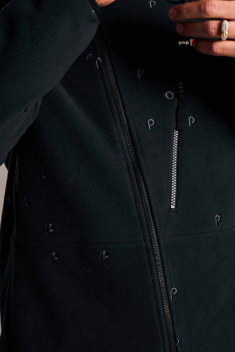 Pop & Berghaus Lhoste Fullzip Fleece Jacket Black