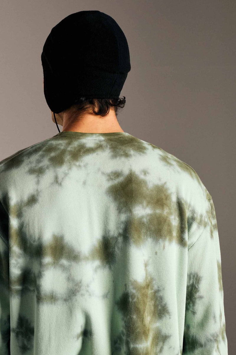 Pop & Berghaus Waffle LS T-shirt Thyme