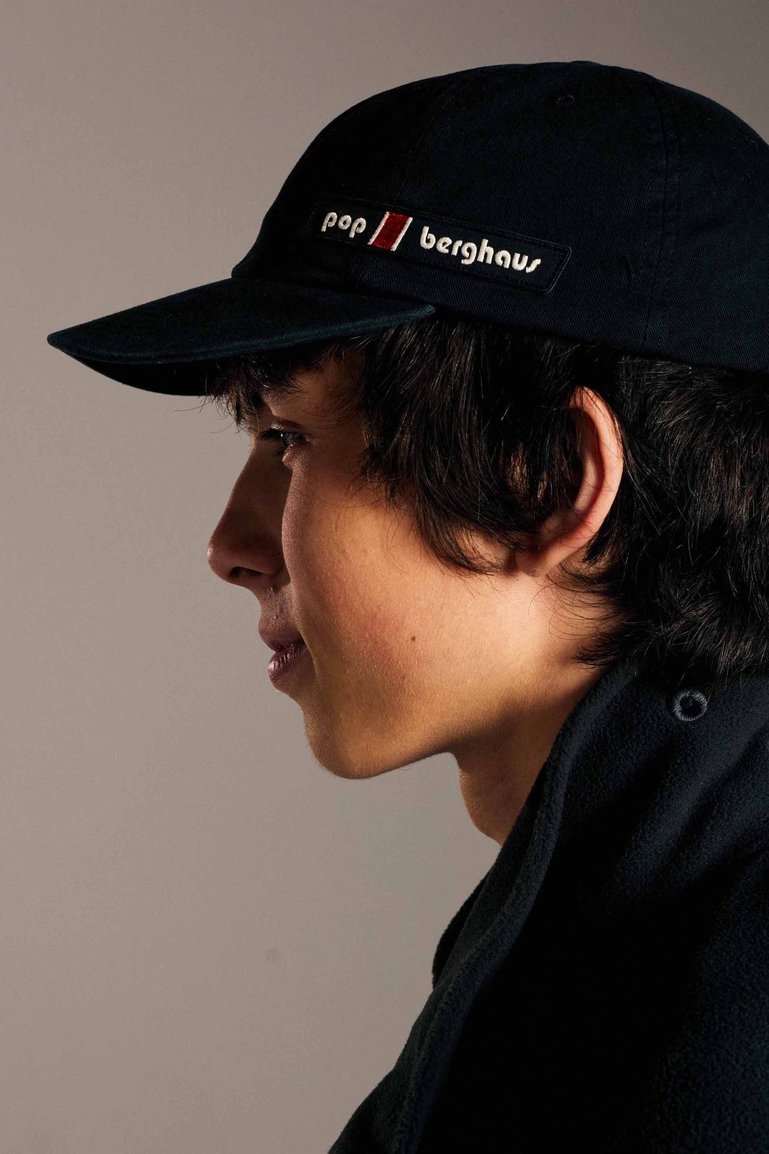 Pop & Berghaus Sixpanel Hat Black