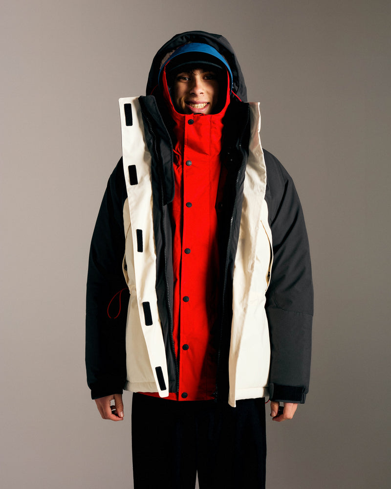 Pop Winter Jacket Off White/Charcoal