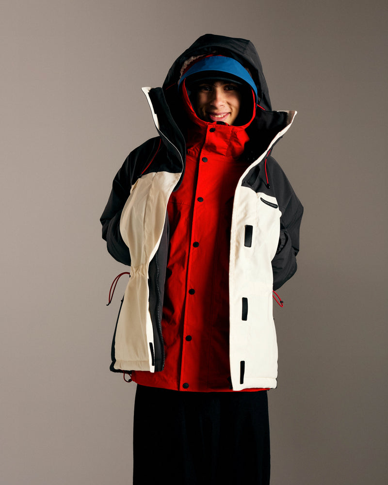 Pop Winter Jacket Off White/Charcoal