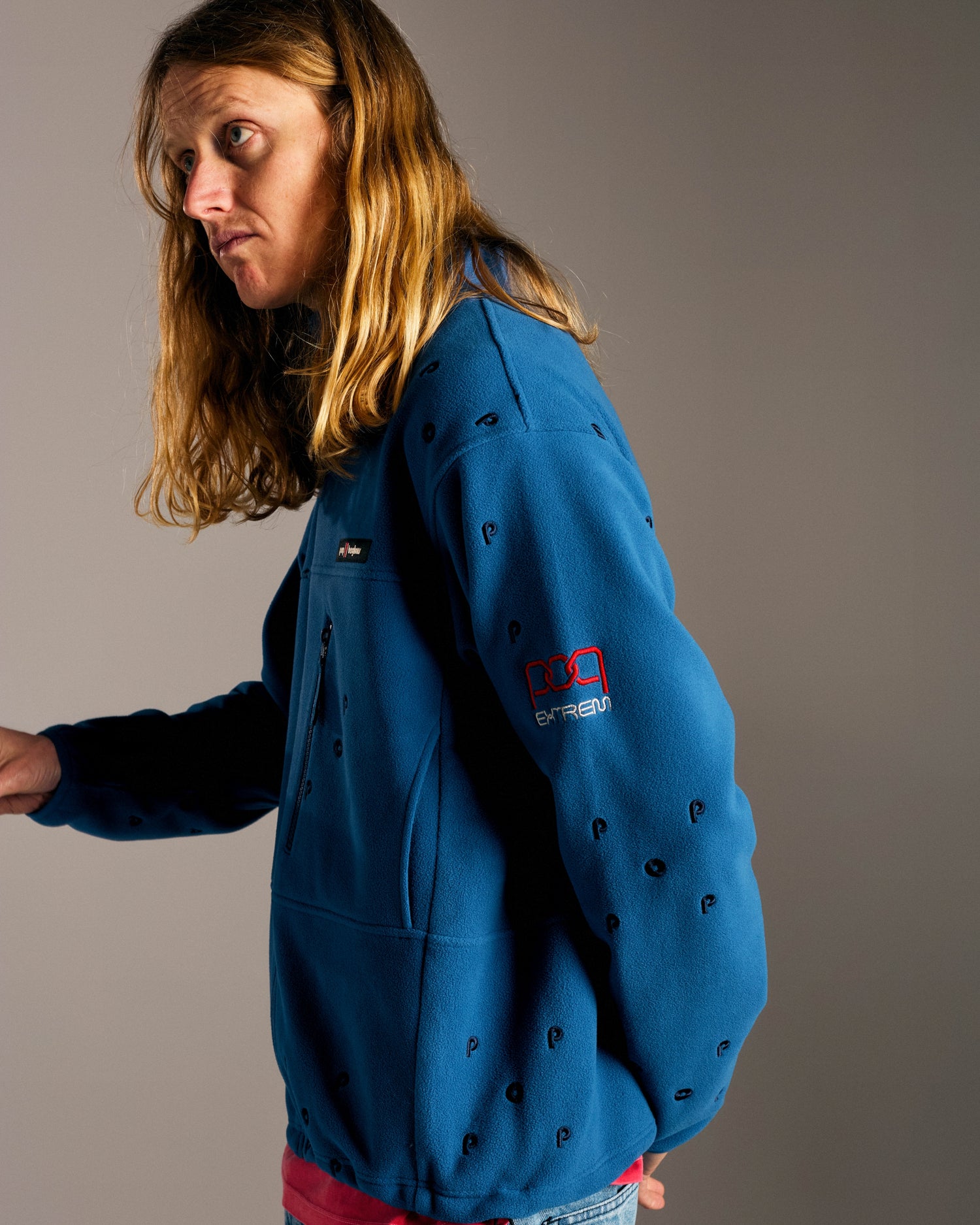 Pop & Berghaus Lhoste Fullzip Fleece Jacket Navy