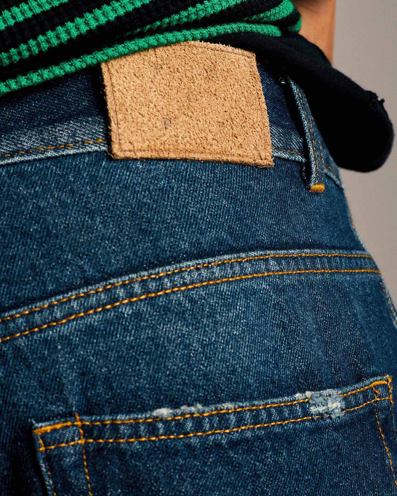 Pop DRS Denim Pants Distressed Denim