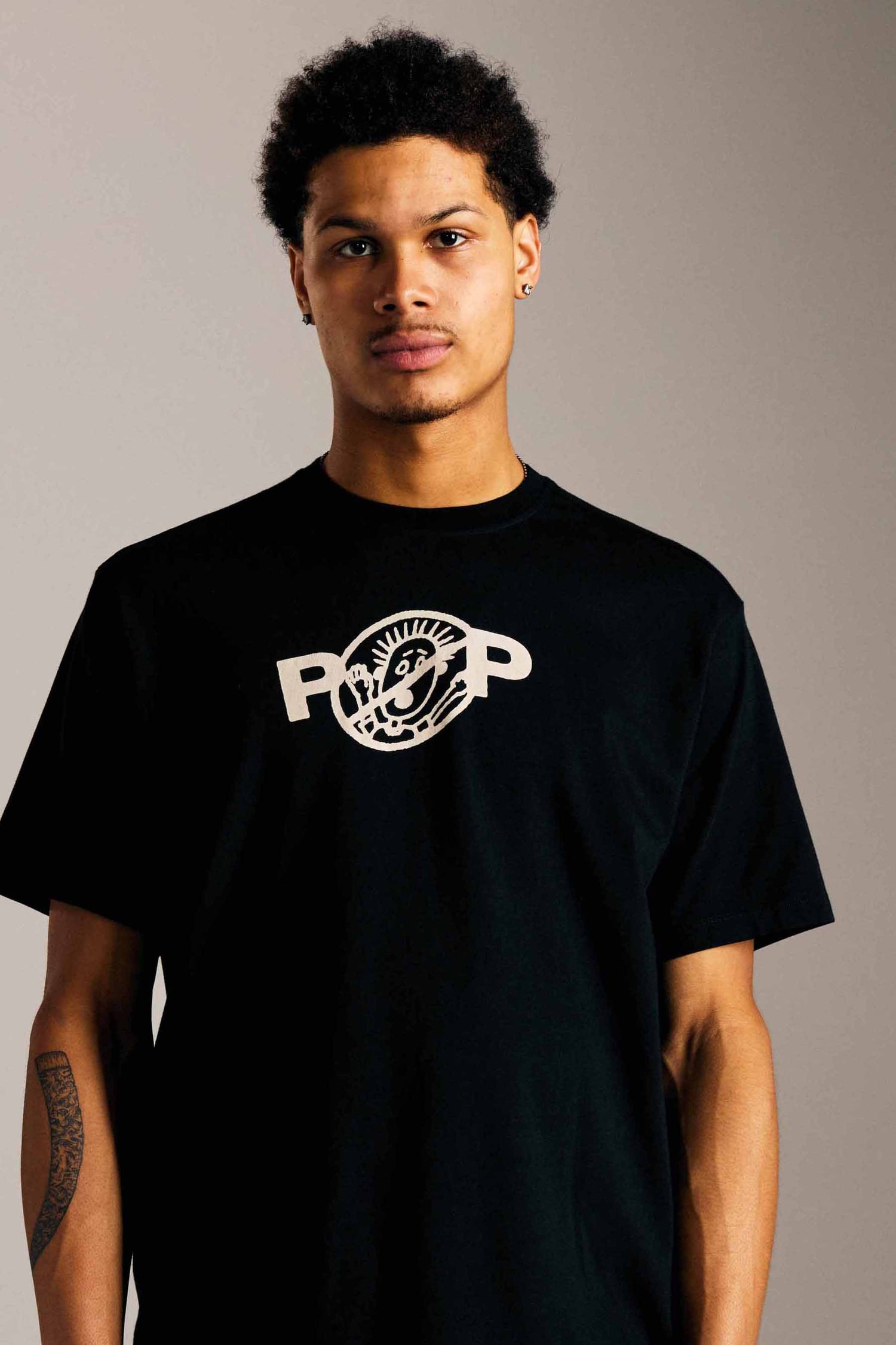 Pop No T-Shirt Black