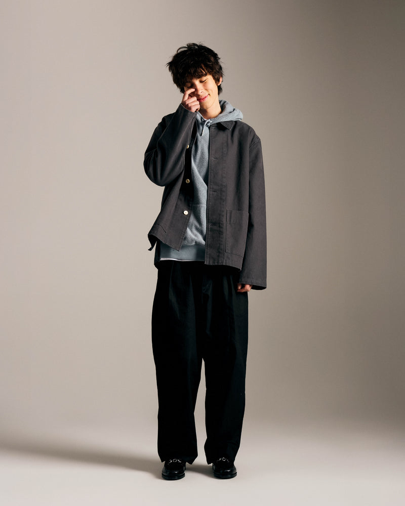 Pop Beattie Overshirt Charcoal