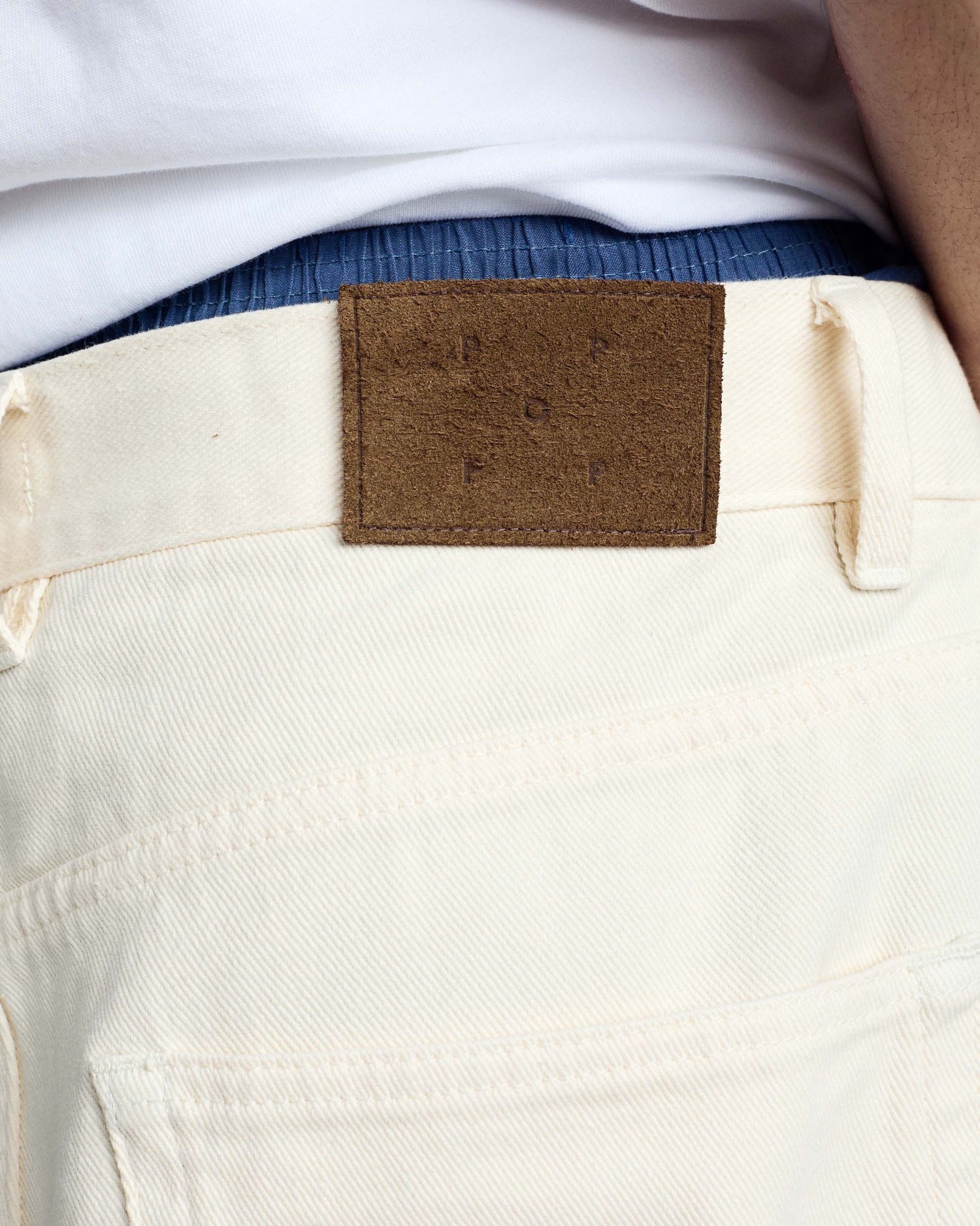 Pop Longer DRS Shorts Off White