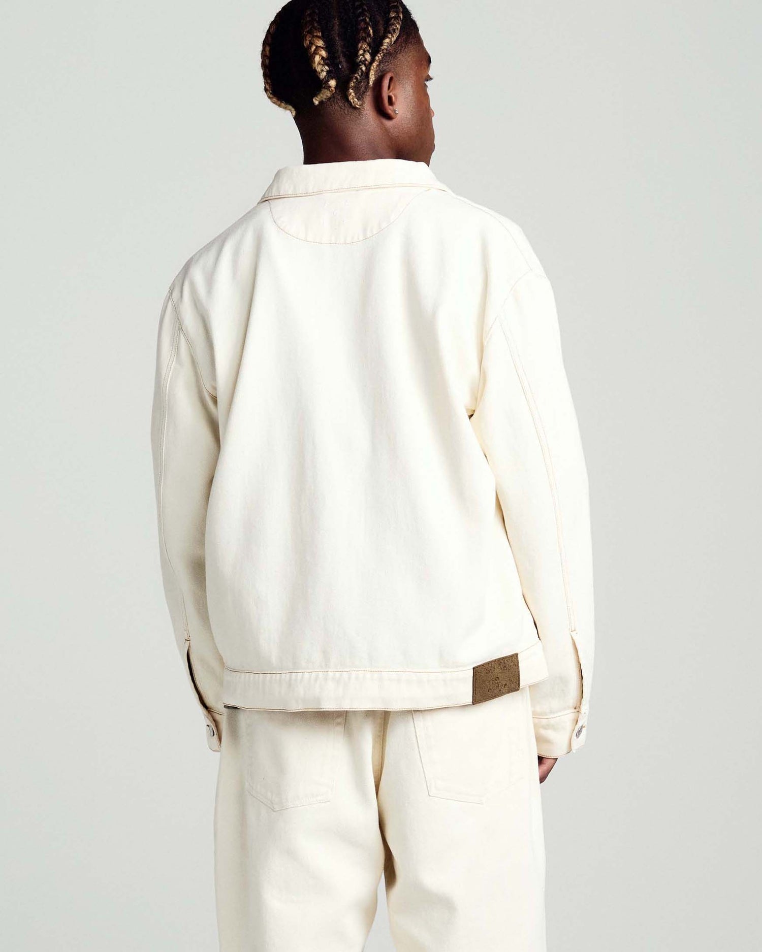 Pop DRS Denim Jacket Off White