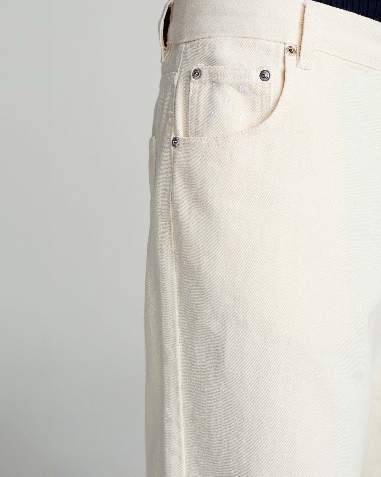 Pop Longer DRS Shorts Off White