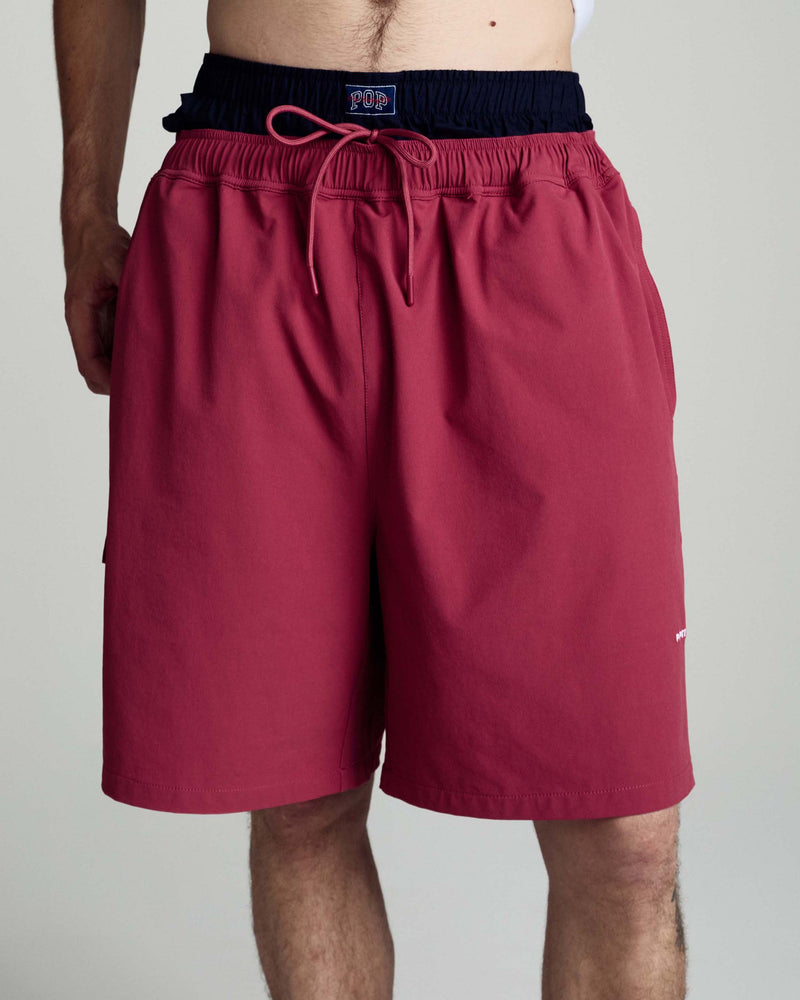 Pop Painter Short Earth Red