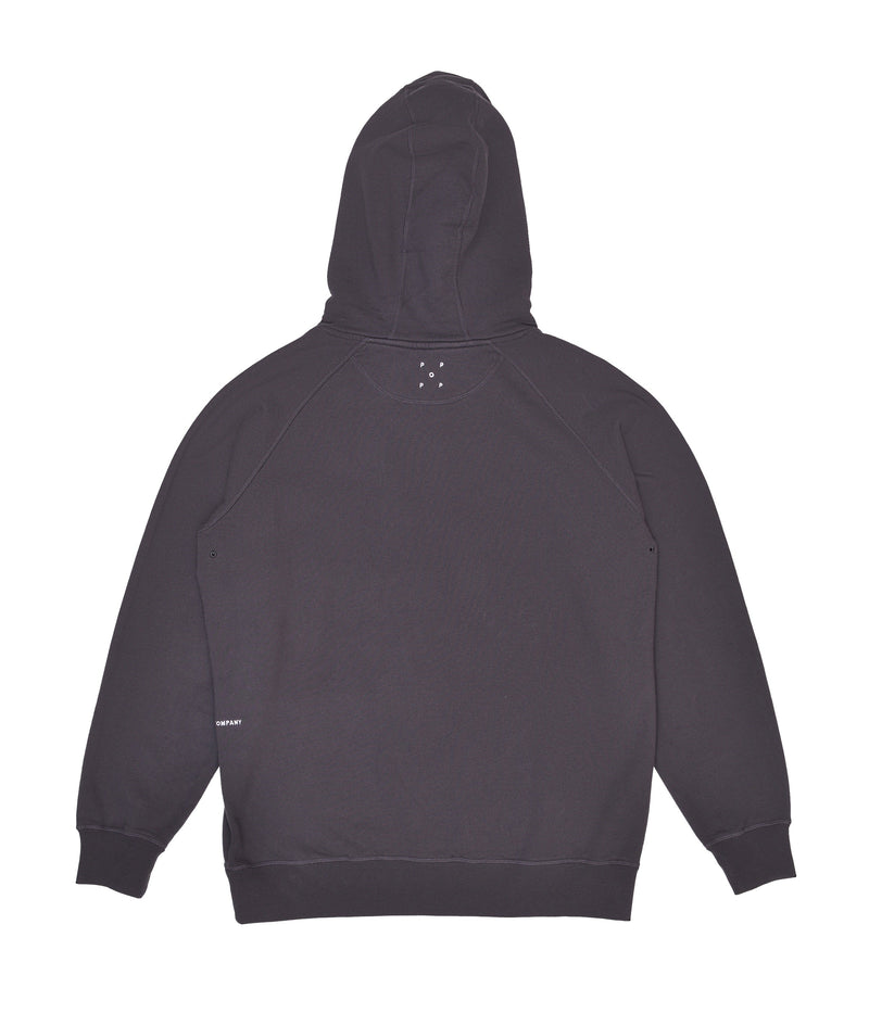 Pop Arch Hooded Sweat Anthracite