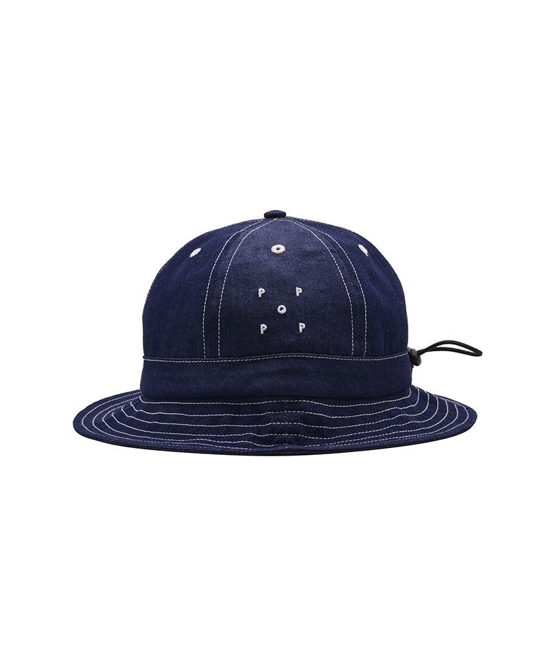 Pop Bell Hat Indigo Denim