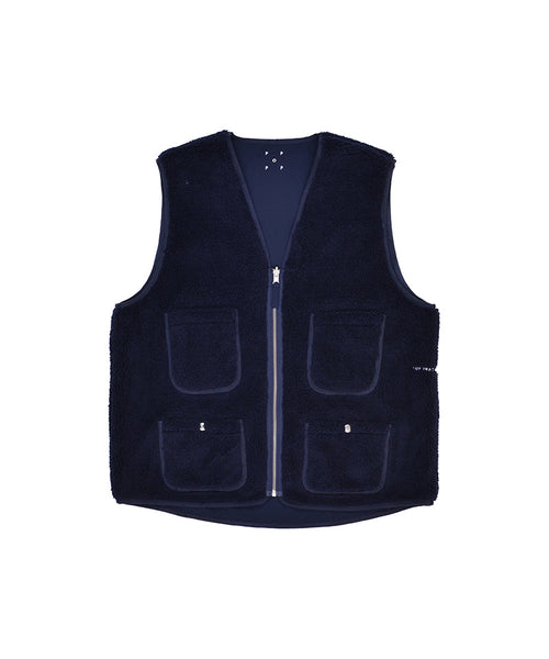 Featured Product Image Of Pop Harold Reversible Vest Navy