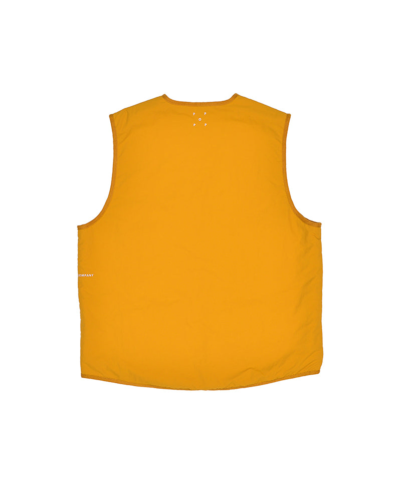 Pop Harold Reversible Vest Spruce Yellow