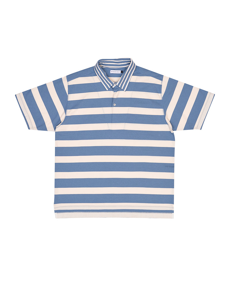 Pop Striped Italo Shirt Blue Shadow/Off White