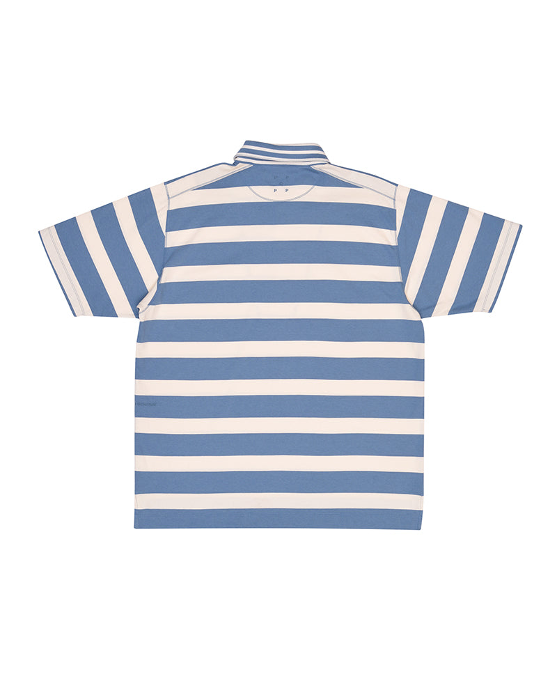 Pop Striped Italo Shirt Blue Shadow/Off White