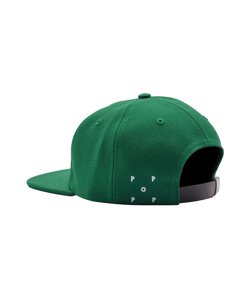 Pop O 6 Panel Hat Bistro Green