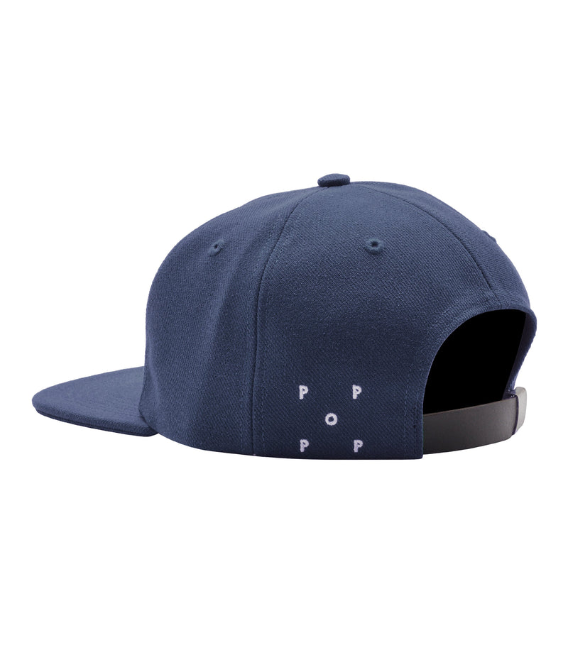 Pop O 6 Panel Hat Navy