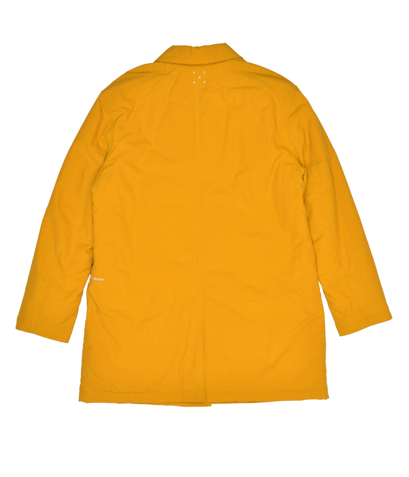 Pop Padded Trenchcoat Spruce Yellow