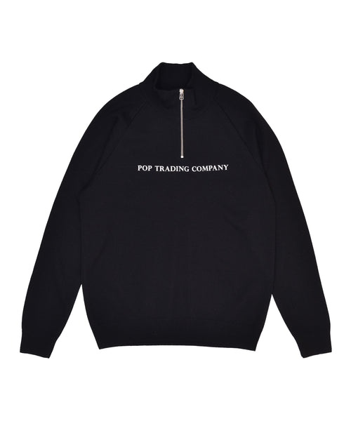 Featured Product Image Of Pop Sportswear Company Halfzip Knit Black