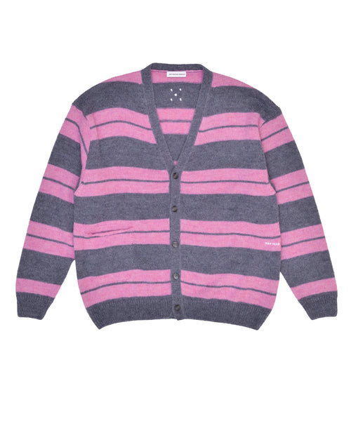 Featured Product Image Of Pop Captain Knitted Cardigan Anthracite/Pink