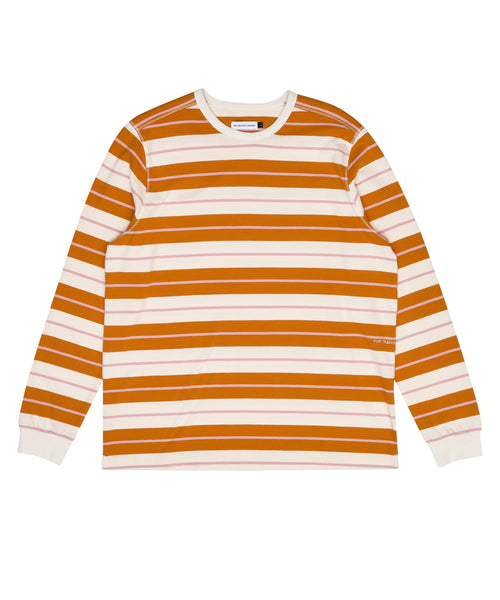 Featured Product Image Of Pop Striped Longsleeve Spruce Yellow/Off White