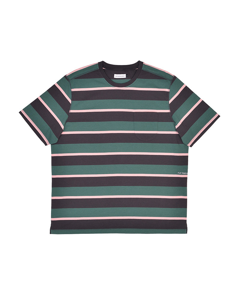 Pop Striped Pocket T-Shirt Multicolour
