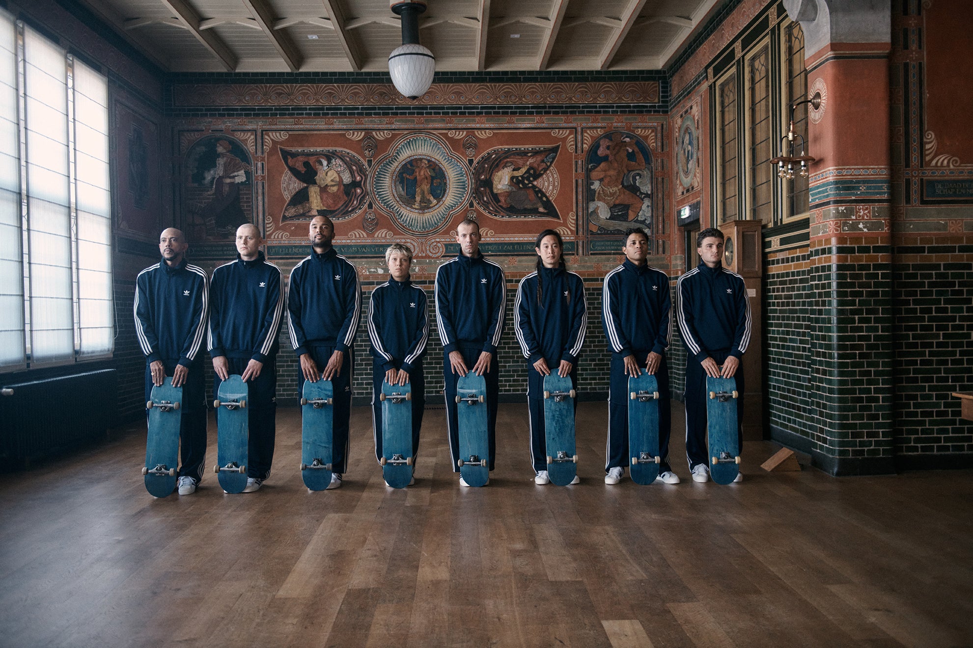 POP TRADING COMPANY／Pop & Adidas トラックパンツ Adidas & Pop 2