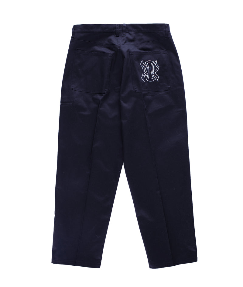Pop Japan Exclusive Acid DRS Worker Pants Navy