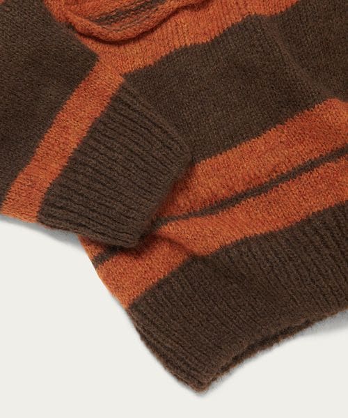 Pop Knitted Cardigan Rain Drum/Cinnamon Stick