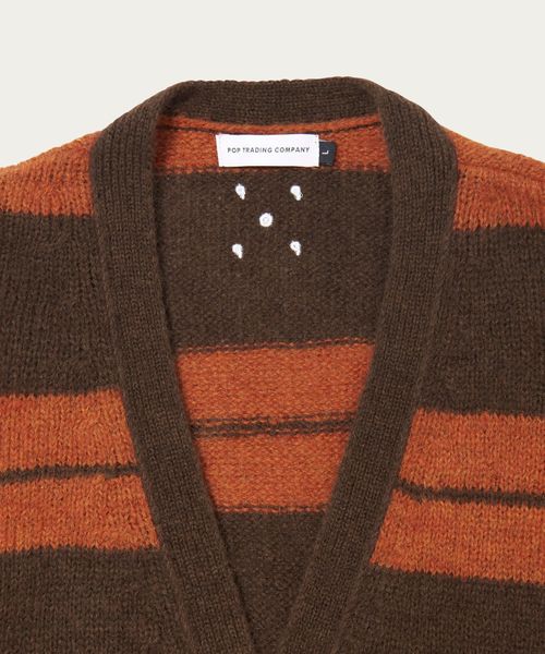 Pop Knitted Cardigan Rain Drum/Cinnamon Stick