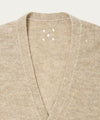 Pop Knitted Cardigan White Pepper
