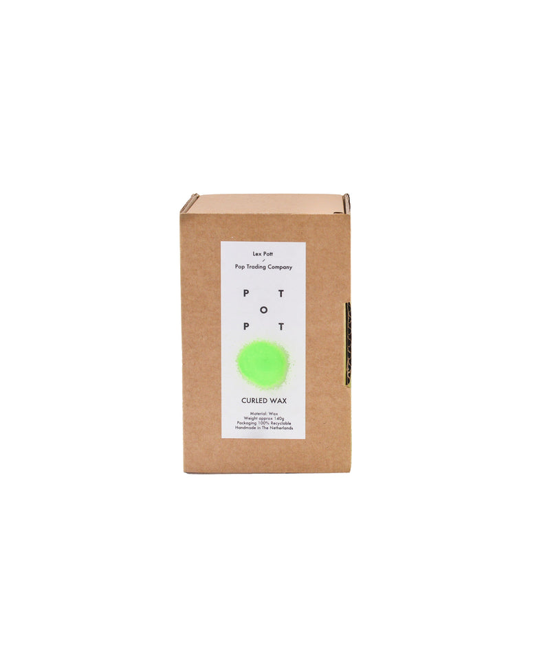 Pop Lex Pott Curled Wax Green