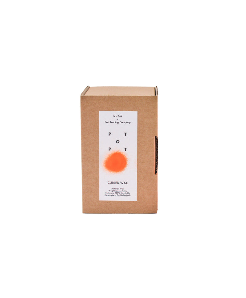 Pop Lex Pott Curled Wax Orange