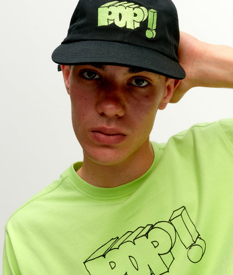 Pop Right Yeah T-Shirt Jade Lime